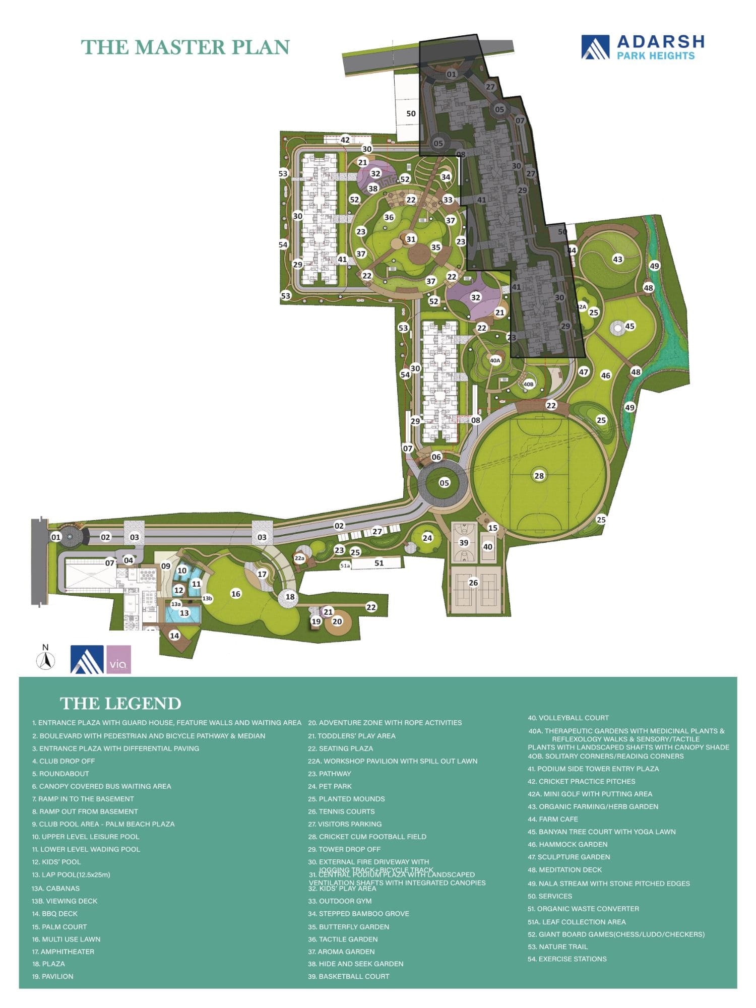 Adarsh Park Heights Master Plan